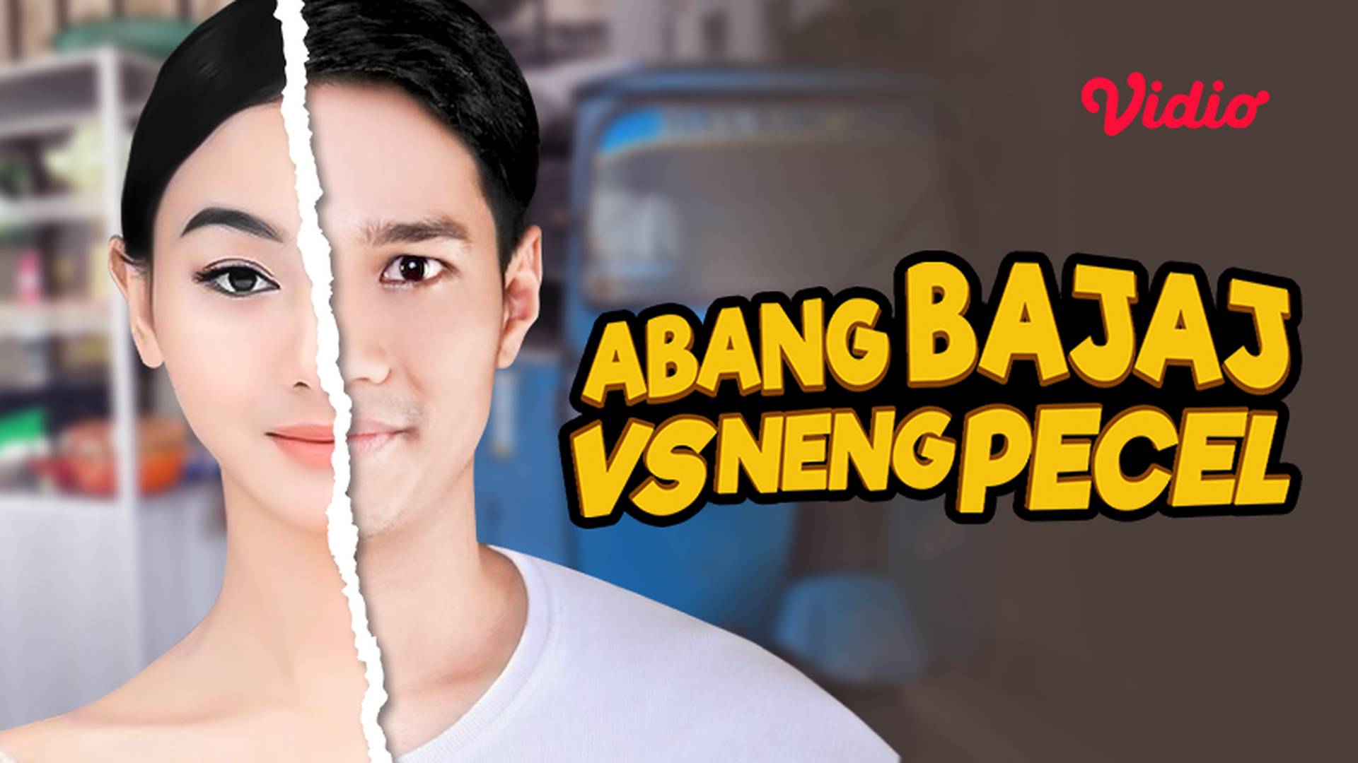 Abang Bajaj vs Neng Pecel