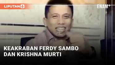 Viral Video Lawas Pertemanan Ferdy Sambo dan Krishna Murti