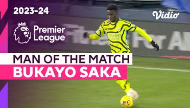 Aksi Man of the Match: Bukayo Saka | Luton vs Arsenal | Premier League 2023/24