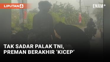 Viral! Preman Palak TNI di Bekasi