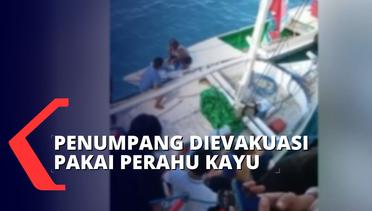 Bawa Ratusan Pemudik, Kapal Kandas Usai Tabrak Karang dan Pasir di Perairan Setabok!