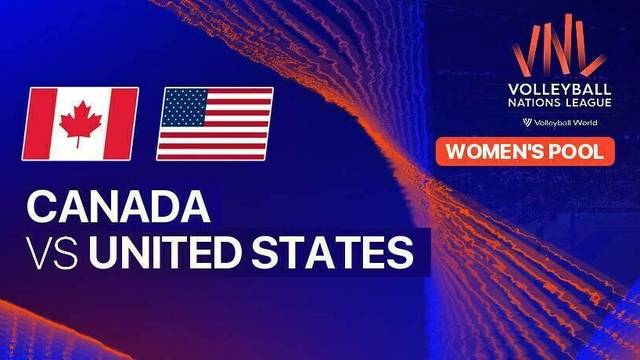Women: Canada vs United States - Full Match | Volleyball Nations League 2025