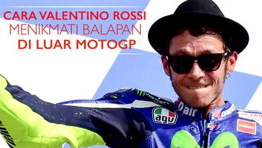 Ini Cara Rossi Menikmati Balapan di Luar Lintasan MotoGP