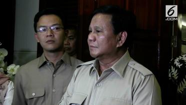 Prabowo: Anies adalah Cawapres yang Serius