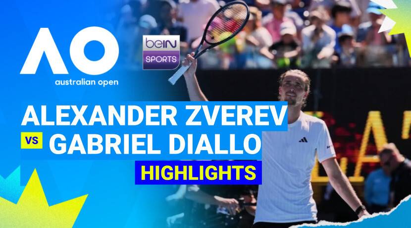 Alexander Zverev (GER) vs Gabriel Diallo (CAN) - Men's Singles Round 1 | Australian Open 2026