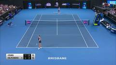 Match Highlight | Karolina Pliskova 2 vs 1 Naomi Osaka | WTA Brisbane International 2020