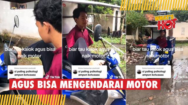 Polemik Dugaan K3k3r4san S3ksu4l Oleh Penyandang Disabilitas, Video Agus Kendarai Motor Beredar