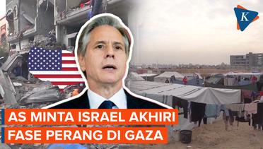 AS Dorong Netanyahu Akhiri Fase Perang di Gaza