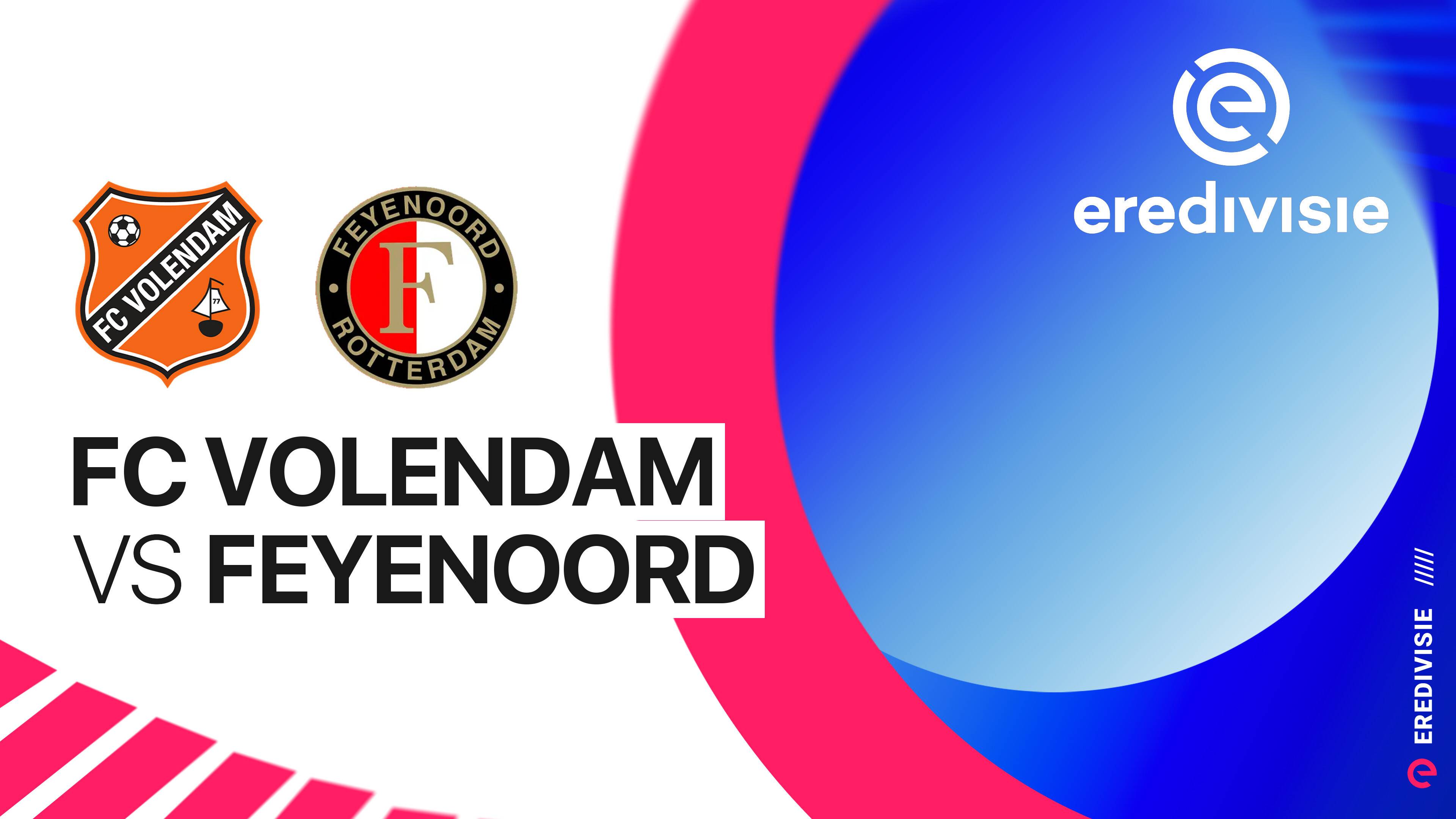 FC Volendam vs Feyenoord