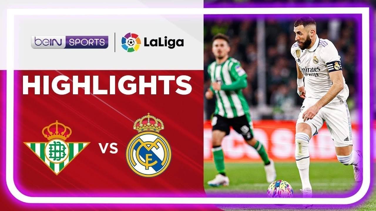 Match Highlights | Real Betis vs Real Madrid | LaLiga Santander 2022/2023