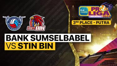 Third Place Putra: Palembang Bank SumselBabel vs Jakarta STIN BIN - Full Match | PLN Mobile Proliga 2024