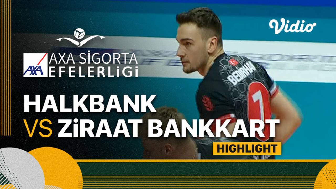 Highlights Final Game 3 Halkbank vs Zi̇raat Bankkart Turkish Men