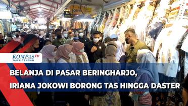 Belanja di Pasar Beringharjo, Iriana Jokowi Borong Tas hingga Daster