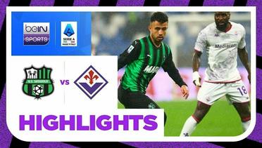 Sassuolo vs Fiorentina - Highlights | Serie A 2023/2024