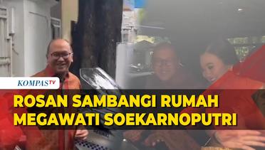Momen Ketua TKN Prabowo-Gibran Silaturahmi ke Rumah Megawati di Hari Idulfitri