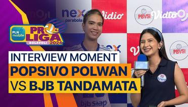 Wawancara Pasca Pertandingan | Putri: Jakarta Popsivo Polwan vs Bandung BJB Tandamata | PLN Mobile Proliga 2024