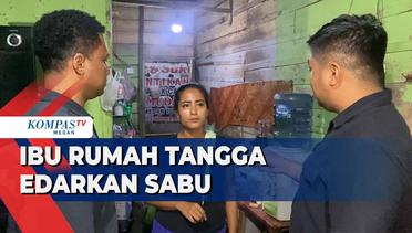 Polisi Tangkap Ibu Rumah Tangga yang Edarkan Sabu di Medan