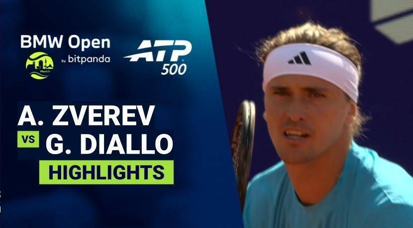 Alexander Zverev vs Gabriel Diallo - Round of 16 | ATP 500: BMW Open 2026