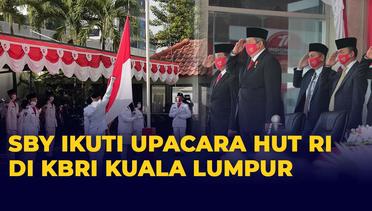 Tidak Hadir di Istana, SBY Ikuti Upacara HUT ke-77 RI di KBRI Kuala Lumpur