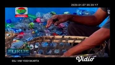 Tumpukan Sampah di Pesisir Parang tritis hingga Parang Kusumo