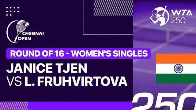 Janice Tjen vs Linda Fruhvirtova - Full Match | WTA 250: Chennai Open 2025