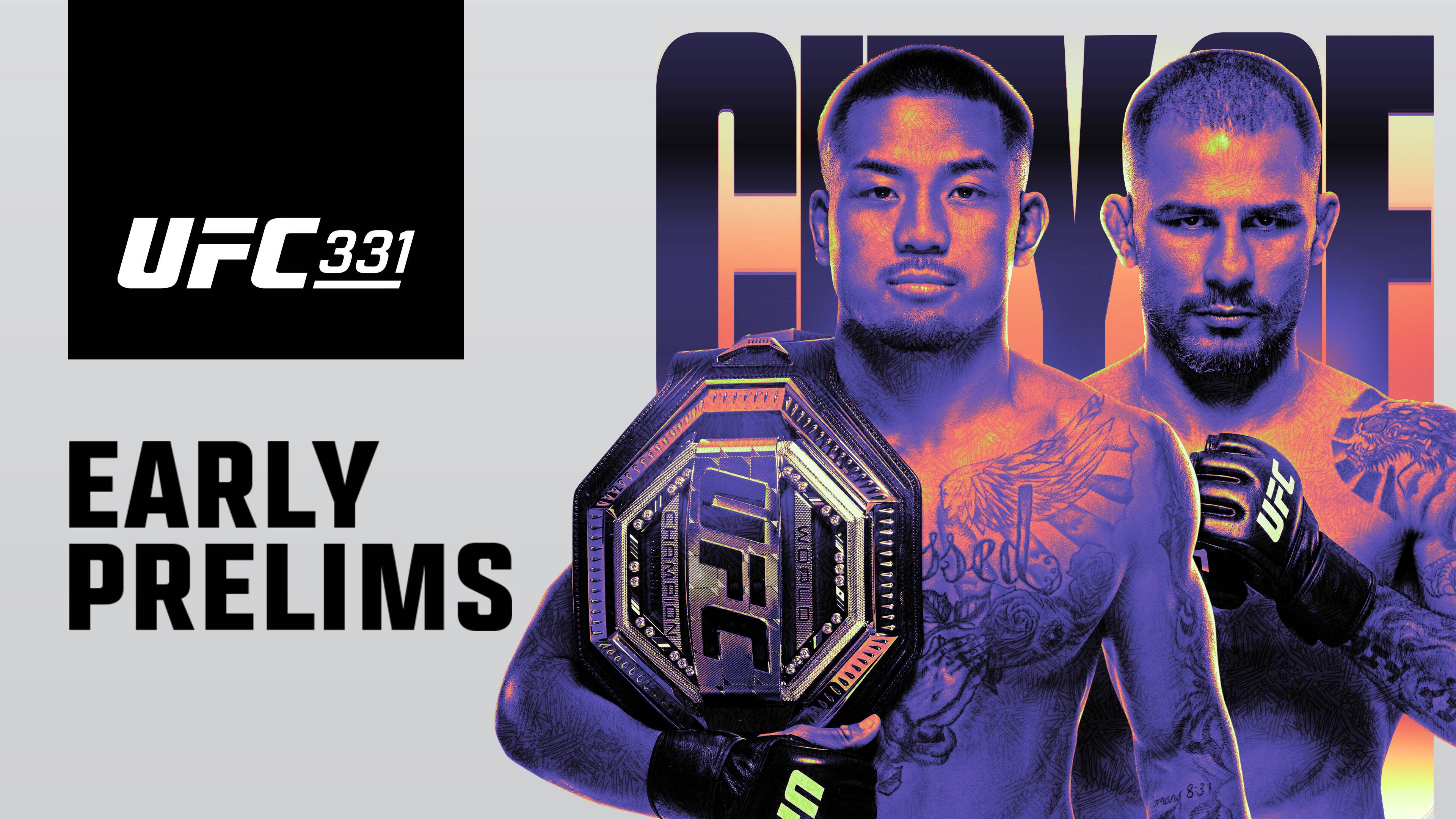 Early Prelims | UFC 331: Van vs Pantoja 2