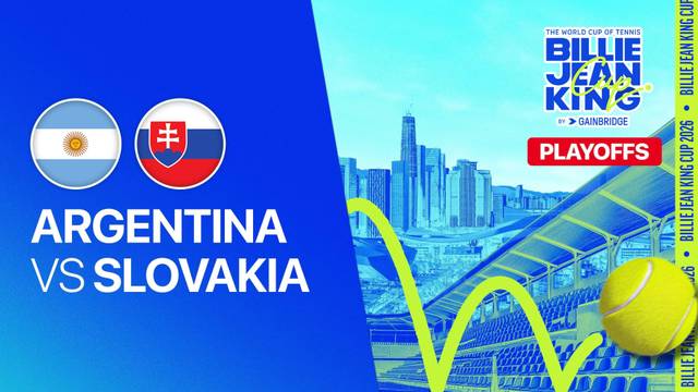 Argentina vs Slovakia - Full Match | Billie Jean King Cup Play-offs 2025