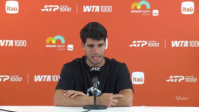 Carlos Alcaraz, Round 3 Miami Open presented by Itau 2026 (After Match Press Conference) | ATP 2026