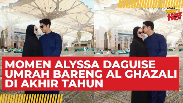 Alyssa Daguise Umrah Bareng Al Ghazali di Akhir Tahun, Jalani Babymoon Saat Hamil Anak Pertama