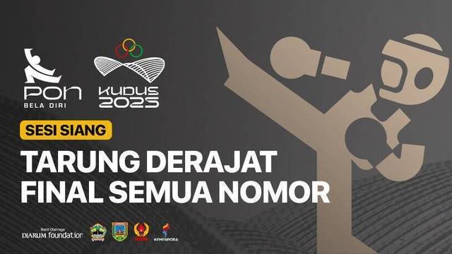 Tarung Derajat - Final Semua Nomor (Sesi Siang)- Full Match | PON Bela Diri Kudus 2025