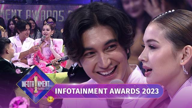 Kepo Banget!! Host Kulik Junior Robert & Sandrina Sampai Salting! | Infotainment Awards 2023