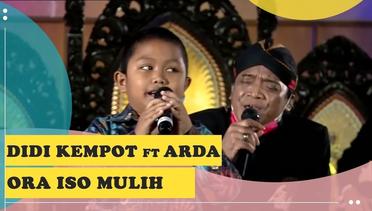 Didi Kempot feat Arda - Ora Iso Mulih Lirik (Live Konser Amal dari Rumah)