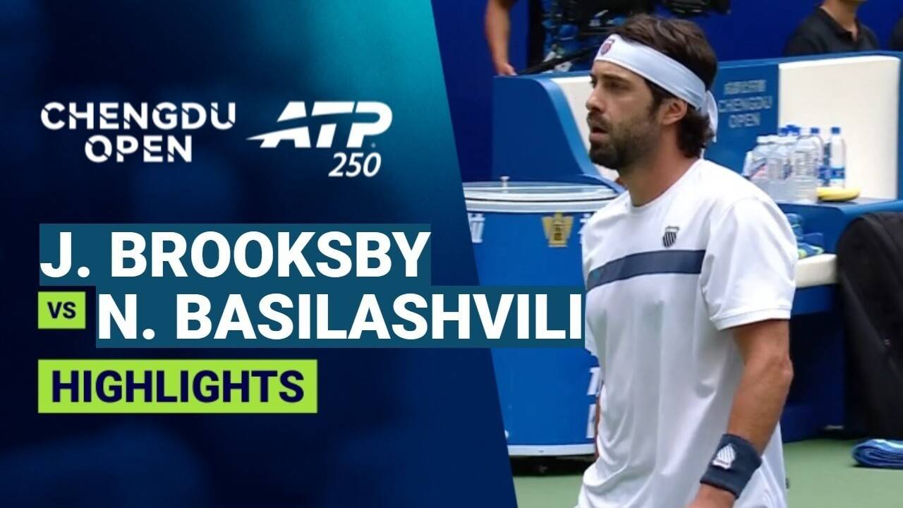 Jenson Brooksby vs Nikoloz Basilashvili - Quarter finals | ATP 250: Chengdu Open 2026