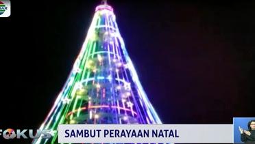 Pematang Siantar Buat Pohon Natal Tertinggi se-Asia Tenggara – Fokus 