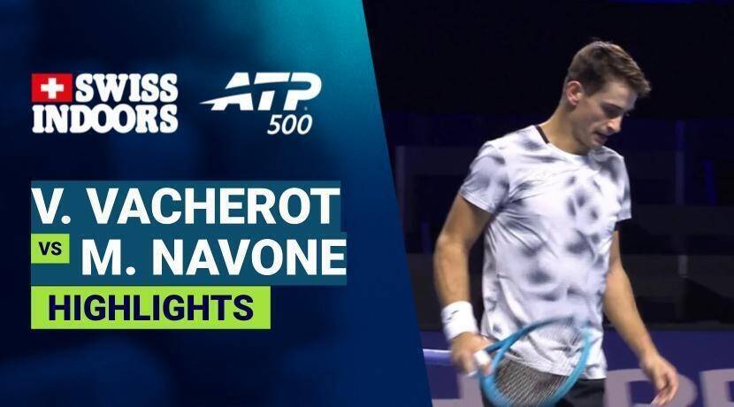 Valentin Vacherot vs Mariano Navone - Round 1 | ATP 500: Swiss Indoors Basel 2026