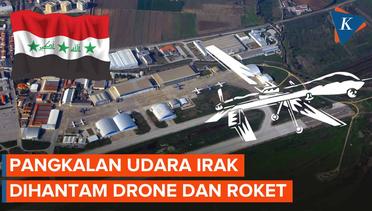 Roket dan Drone Hantam Pangkalan AS di Irak, Diduga Terkait Gaza