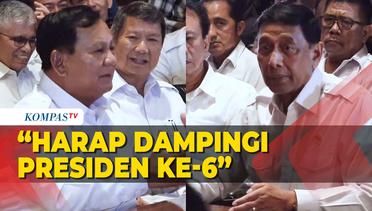 Prabowo ke Wiranto: Bapak Sudah Dampingi 5 Presiden, Mohon Dampingi yang ke-6