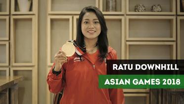 Berkat Bonus, Ratu Sepeda Downhill Asian Games 2018 Berangkatkan Keluarga Pergi Umroh