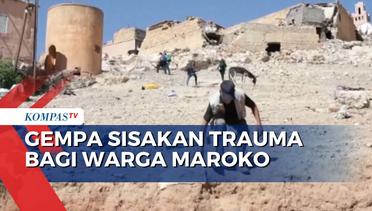 Gempa Magnitudo 7 Guncang Maroko, Tewaskan Lebih dari 2.000 Orang Sisakan Trauma bagi Warga
