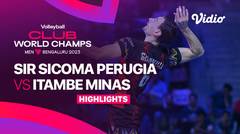 Sir Sicoma Perugia (ITA) vs Itambe Minas (BRA) - Highlights | FIVB Men's Club World Champs 2023