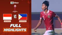 Full Highlights - Indonesia VS Philippines | Piala AFF U-16 2022