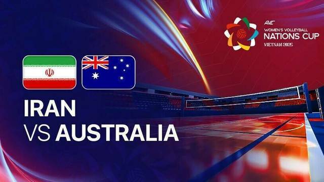 CF5-8: Iran vs Australia - Full Match | AVC Women's Volleyball Nation Cup 2025
