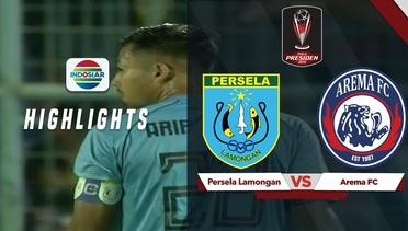 Tendangan First Time Arif Satria-Persela Masih Bisa di Antisipasi Penjaga Gawang Arema | Piala Presiden 2019