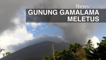 NEWS FLASH: Gempa Tektonik Diduga Picu Gunung Gamalama Meletus