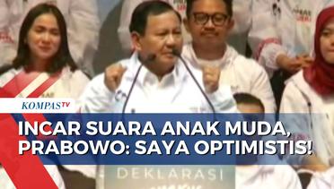 Prabowo Subianto Optimistis Dapatkan Suara Anak Muda di Pilpres 2024!