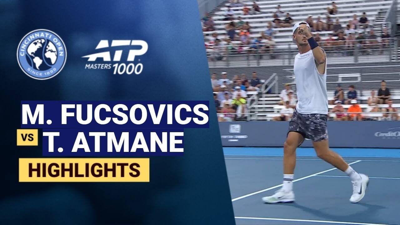Marton Fucsovics vs Terence Atmane - Round 1 (Tony Trabert Stadium) | ATP 1000: Cincinnati Open 2026