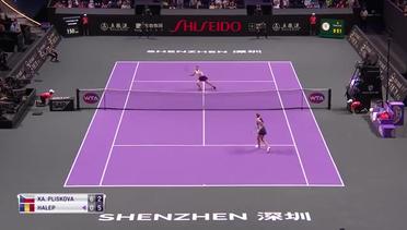 Match Highlights | Karolina Pliskova vs Simona Halep | WTA Shiseido Shenzhen Open 2021