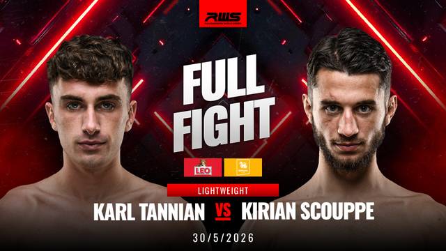 Karl Tannian vs Kirrian Scouppe - Full Fight | RWS Muay Thai 2026