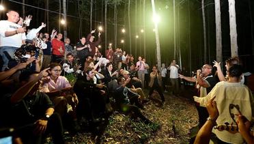 Ketika Para Penggiat Seni Menikmati Malam di IKN Bersama Presiden Jokowi, 22 September 2023