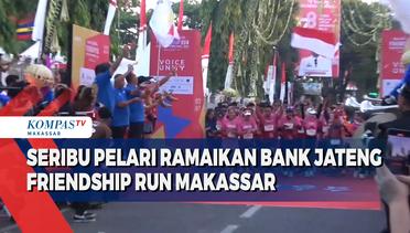 Seribu Pelari Ramaikan Bank Jateng Friendship Run Makassar